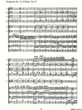 貝多芬第一交響曲 貝多芬第一交響曲