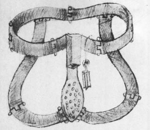 十五世紀時的貞操帶