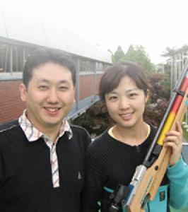 張金玲與韓國老公
