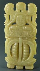 紅山文化玉人獸神像 紅山文化玉人獸神像