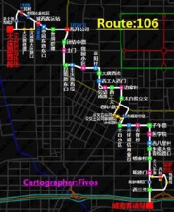 西安公交106路 西安公交106路