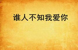 誰人不知我愛你 誰人不知我愛你