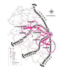 長三角“一核五圈四帶”示意圖