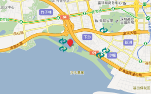 深圳地圖-花好園地理位置