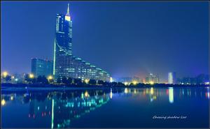 天鵝湖畔-安徽廣播電視大樓