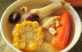 胡蘿蔔玉米雞湯 胡蘿蔔玉米雞湯
