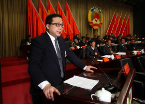在政協大會發言