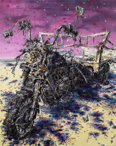 觀景NO88  160X200CM  布面油畫  2011 