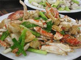 蔥姜炒螃蟹 蔥姜炒螃蟹