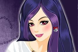 藍紫混色髮型 藍紫混色髮型