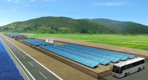 日本關西電力在福井縣大飯町建設太陽能發電站