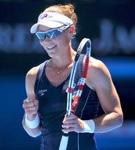 賽場上的Samantha Stosur