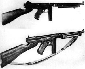 美國M3式和M3A1式11.43mm衝鋒鎗