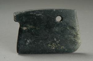 龍山文化單孔帶柄石刀 龍山文化單孔帶柄石刀
