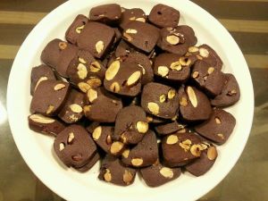 朱古力杏仁餅乾 朱古力杏仁餅乾