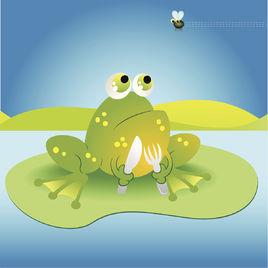 青蛙過池塘 青蛙過池塘