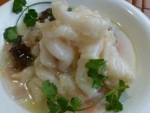 火腿扒魚肚 火腿扒魚肚