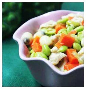 蓮子雞丁 蓮子雞丁