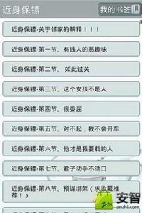 近身保鏢系列都市小說 近身保鏢系列都市小說