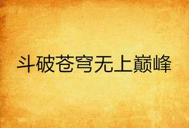 斗破蒼穹無上巔峰 斗破蒼穹無上巔峰