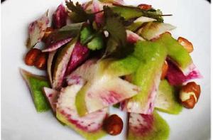 涼拌花生蘿蔔皮 涼拌花生蘿蔔皮