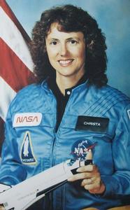 挑戰者號有效載荷專家克里斯塔·麥考利夫