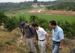 德國巴伐利亞微生物研究所Bucker Schroede 教授與隨行人員交流