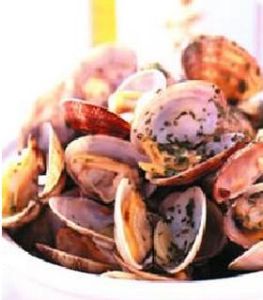 白酒海瓜子佐黃檸檬