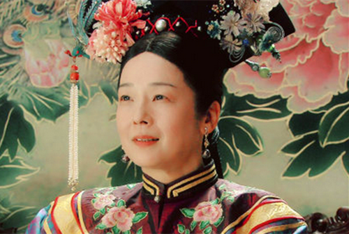 ▲《蒼穹之昴》中的慈禧劇照