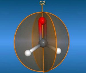 C2 點群的H2O 分子