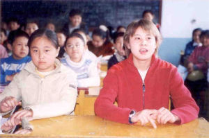 著名運動員王濛兒時生活照片 