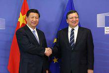 習近平會見歐盟領導人巴羅佐