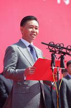 王文祥在泉恩奠基儀式上講話