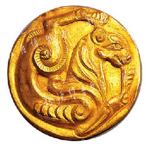 虎紋金牌 虎紋金牌