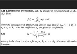 洛朗級數 洛朗級數
