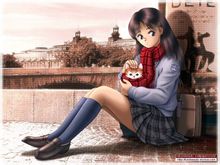 日本動漫學生妹