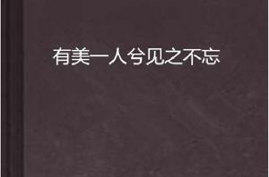 有美一人兮見之不忘 有美一人兮見之不忘