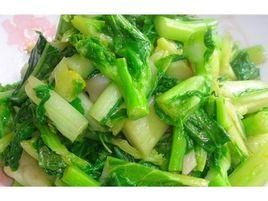 清炒白菜苔 清炒白菜苔