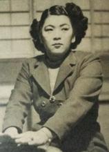 1952年朝日新聞社所拍攝的比嘉和子