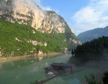 酉陽縣龔灘鎮風光