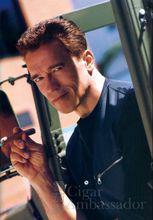 施瓦辛格與雪茄