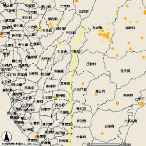 潮州斷層路徑圖〈b〉