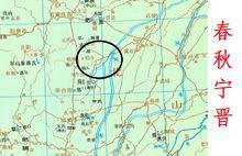 先秦時期寧晉地區古地圖