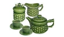綠釉活瓷乾坤茶具