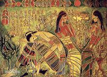 晏虹輝裝飾畫作品