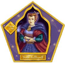 朱古力蛙上的赫爾加·赫奇帕奇