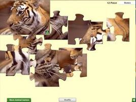 老虎拼圖 老虎拼圖