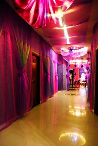 鄭州伊美SPA美顏美體養生會館走廊