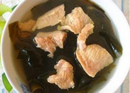 海帶肉片湯