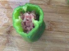 虎皮青椒包肉